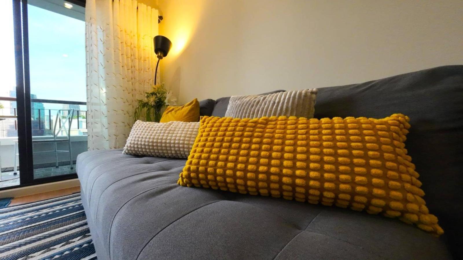 Cozy 1Br Walk To Bts And Airport Rail Link Close To Malls G7 Bangkok Kamer foto